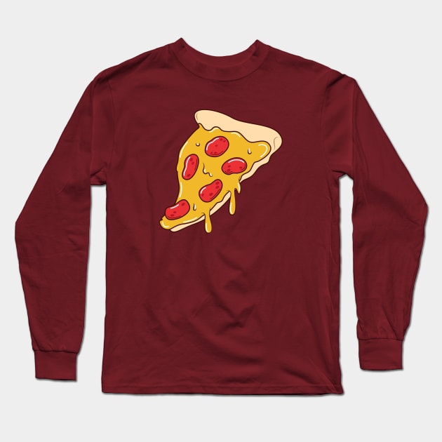 Pizza! Long Sleeve T-Shirt by It's Weinye